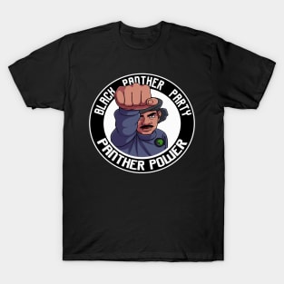 Black Panther Party Fist Logo T-Shirt